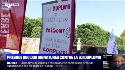 La pétition contre la loi Duplomb atteint les près de 800.000 signatures