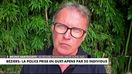 Bruno Bartoccetti : «Pour avoir autant d'audace, il faut avoir de l'expérience avec la police»