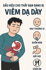 Dấu hiệu cho thấy bạn đang bị bệnh viêm dạ dày