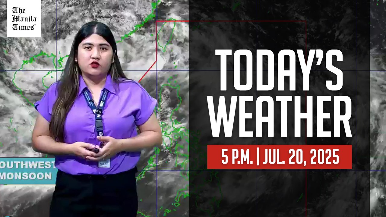Today's Weather, 5 P.M. | July 20, 2025