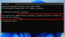 Fix “You Must Be an Administrator Running a Console Session to Use the SFC Utility” in Windows 11/10/8/7 | Full Guide ✔️