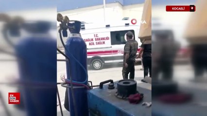 Kocaeli'de tır şoförünü hayattan koparan korkunç olay