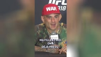 UFC 318 - Poirier : "Je veux juste rentrer, être un papa, faire un barbecue"