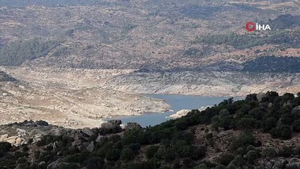 350 milyon metreküp depolama hacmine sahip Adnan Menderes Barajı’nda doluluk seviyesi yüzde 12’ye düştü