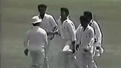 W.V Raman Magnificent Catch (As as Sub) vs West Indies First Innings 3rd Test at Port of Spain, Apr 15 1989