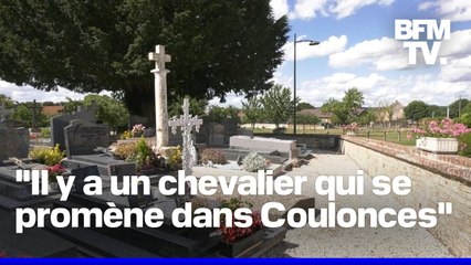 "On passe en voiture et il dégaine son épée": un mystérieux chevalier rôde dans un village normand