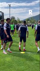 Bologna Fc, allenamento del neo arrivato Federico Bernardeschi