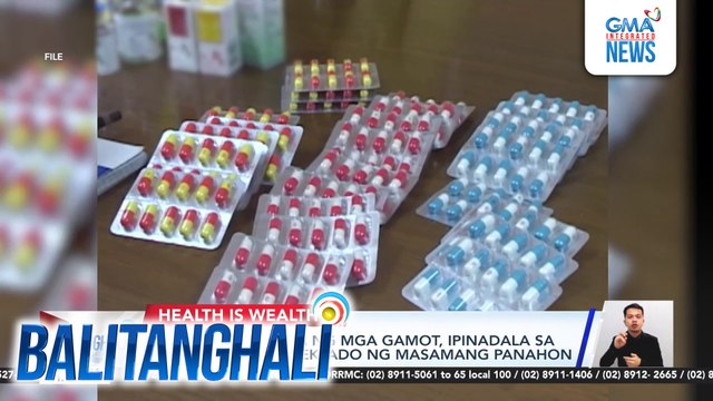 DOH - P31-M halaga ng mga gamot, ipinadala sa mga rehiyong apektado ng masamang panahon | Balitanghali