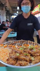 7KG Nanyang Style Fried Chicken Rice Challenge! This taste straight outta my primary school canteen days. Every bite is a savory 24.5K throwback #sgfoodie #foodchallenge