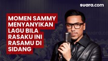 Momen Sammy Simorangkir Menyanyikan Lagu Bila Rasaku Ini Rasamu Sesuai Permintaan Hakim