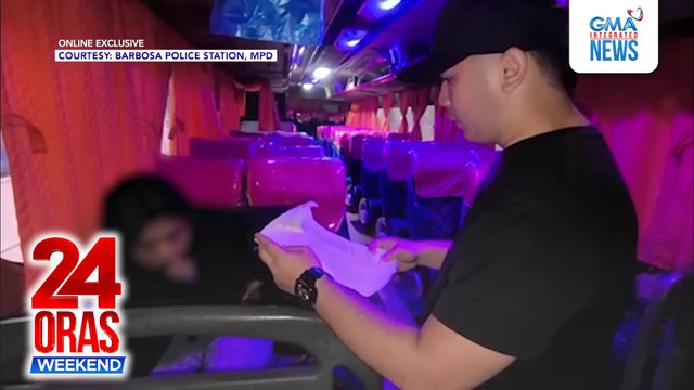 Online Exclusive: 32-anyos na babae, arestado matapos umanong tangayin ang placement fee ng ilang biktimang nais magtrabaho sa ibang ban | 24 Oras Weekend