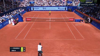 Bublik battles past Cerundolo to clinch Swiss Open title