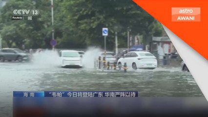 Taufan Wipha landa Selatan China