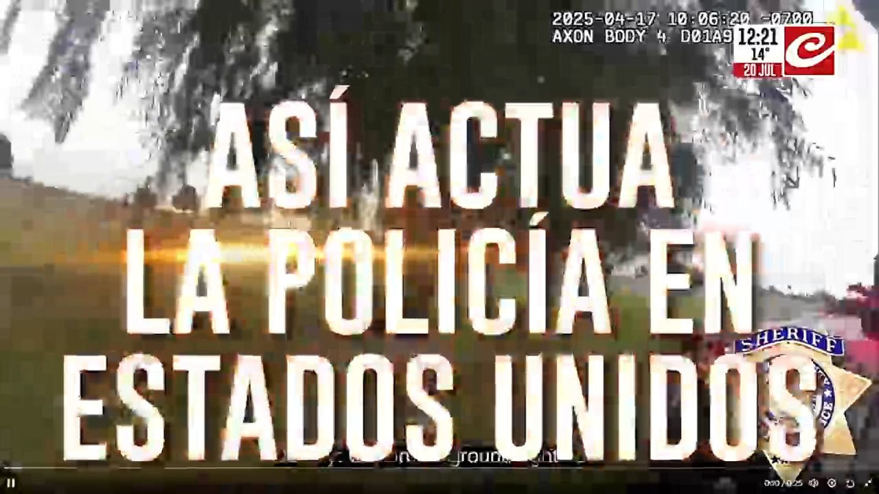 Asi es el uso de armas no letales