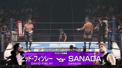 SANADA vs. David Finlay - G1 Climax 2025 Block A Match: NJPW G1 Climax 35 Day 2 (7/20/2025)