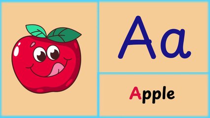 ABC Song | A to Z Alphabet Song for Kids | ABCD Nursery Rhyme with Fun Animation