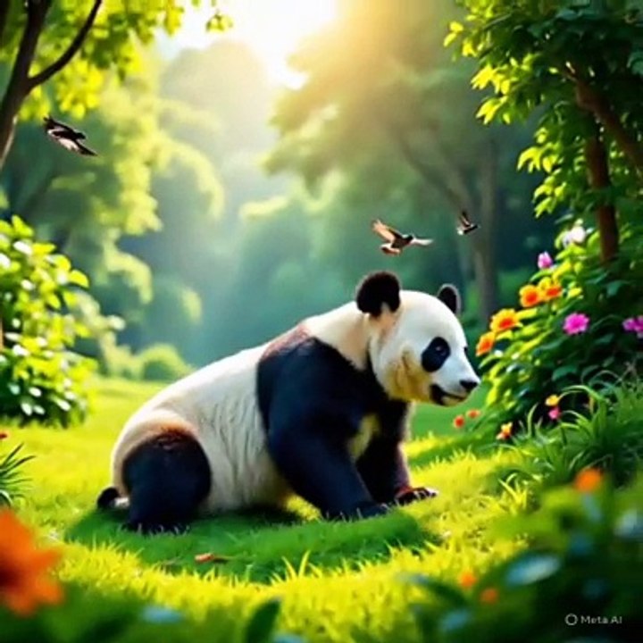 Bear in jungle