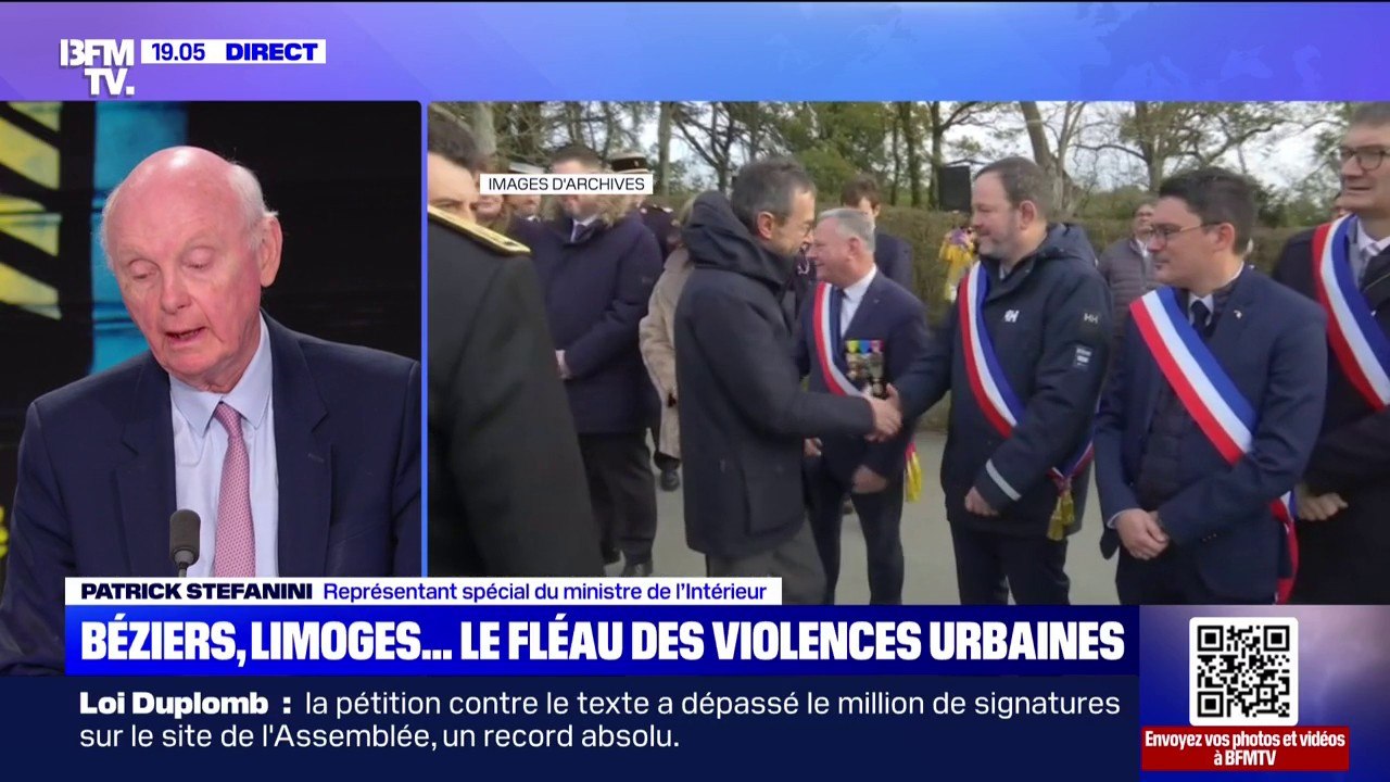 Violences urbaines: "Ce qui me frappe c'est la vitesse de réaction du ministère", explique le représentant spécial du ministre de l'Intérieur