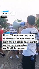 Unas 170 personas respaldan la protesta contra la inmigración