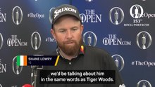 Lowry makes Scheffler-Woods comparison after Open performance