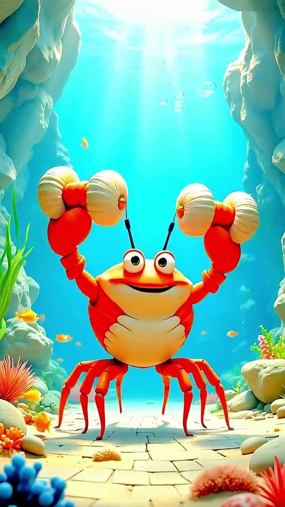 🦀 CRAB STOLE MY ICE CREAM… NOW HE’S KING OF THE BEACH 🍦👑 _ Funny Animal Meme Shorts