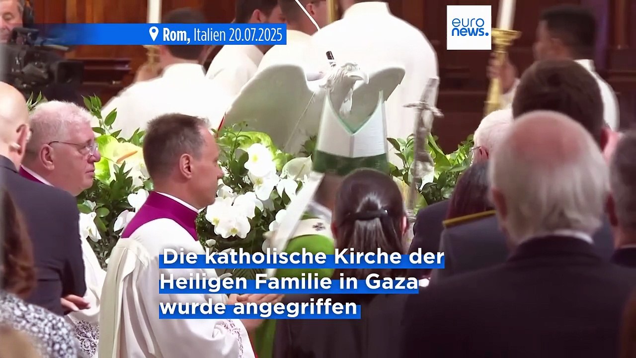 Papst ruft zum Waffenstillstand in Gaza auf
