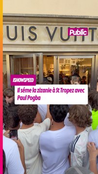 IShowSpeed : Il seme la zizanie à St Tropez avec Paul Pogba