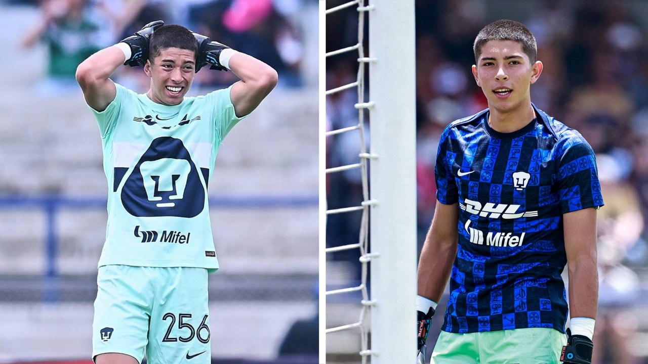 Rodrigo Parra vuelve a tener errores en la portería con Pumas; Carlos Moreno lo consuela