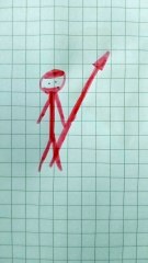 Ninja rosa disegno 1