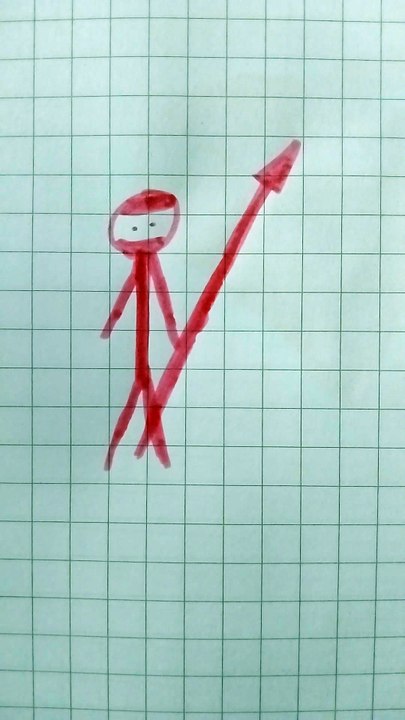 Ninja rosa disegno 1