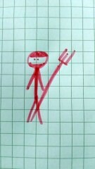 Ninja  rosa disegno 3