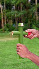 DIY Bamboo Slingshots with Clour balloone #Bamboo #Diy #Slingshots - Bamboo Art