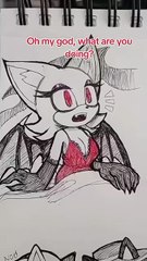 Guess girls just aren't allowed to have hobbies huh 🙄 #sonic #rougethebat #shadowthehedgehog
