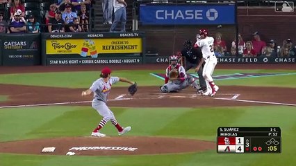 Eugenio Suárez pega su segundo jonrón del domingo