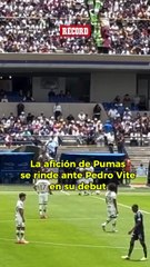 ¡SE RINDEN ANTE VITE! 🔥Así recibe la afición de Pumas a Pedro Vite en su debut