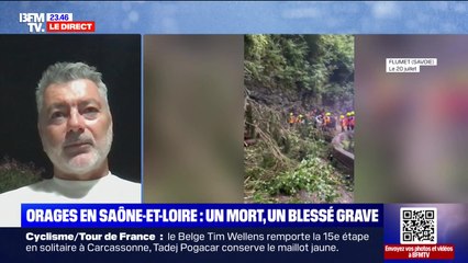 Orages en Saône-et-Loire : un mort, un blessé grave - 20/07