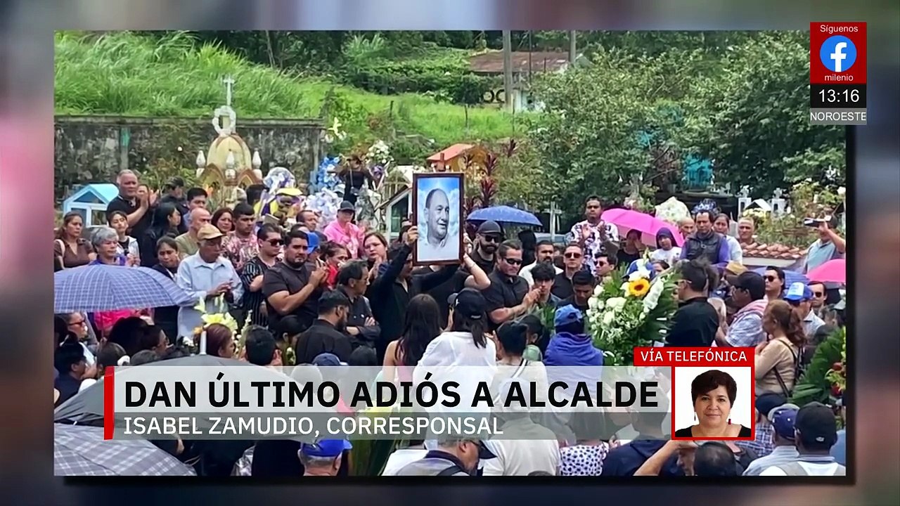 Dan último adiós a Arnulfo Rodríguez González, alcalde electo de Banderilla, Veracruz