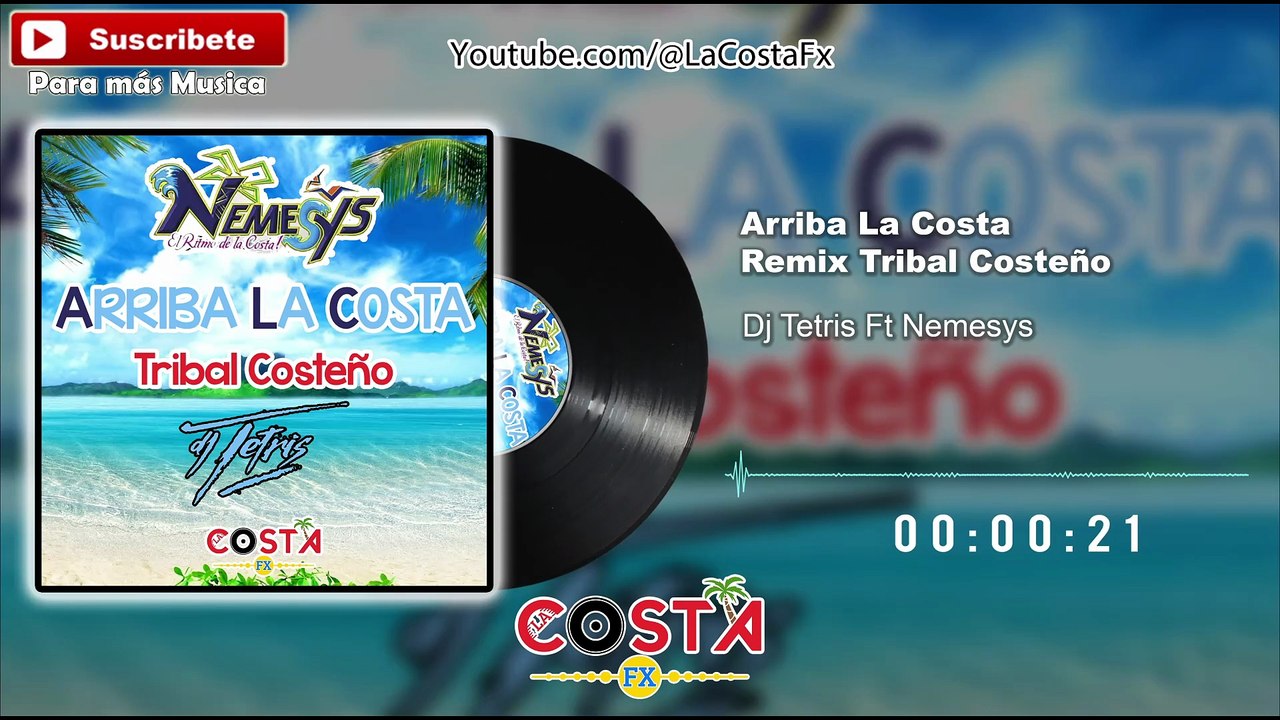 Arriba La Costa (Edit) - Dj Tetris Ft Nemesys el Ritmo de la Costa - Tribal Costeño -  La Costa Fx