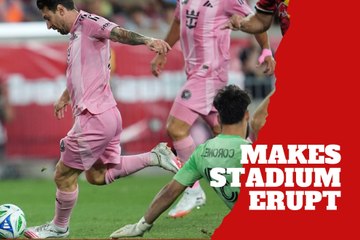Lionel Messi magic play with Inter Miami makes New Jersey stadium erupt
