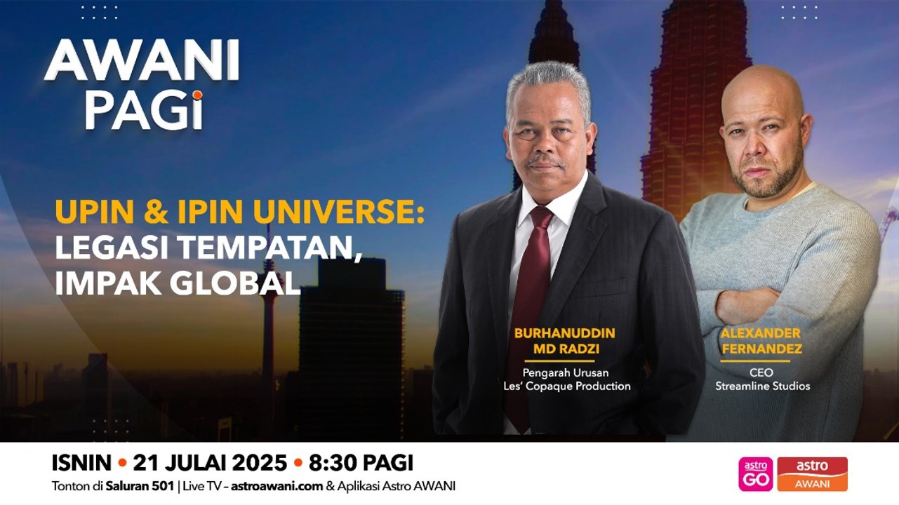 AWANI Pagi: Upin & Ipin Universe | Legasi tempatan, impak global