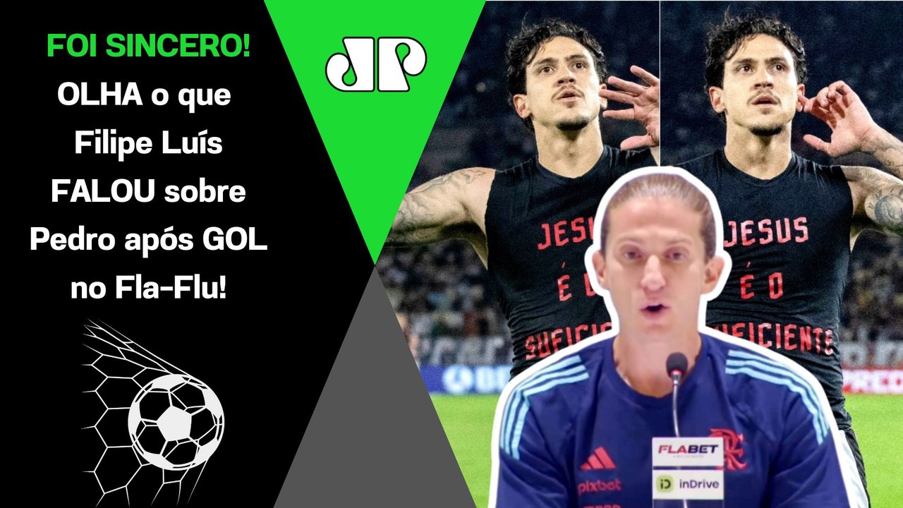 "O PEDRO PRA MIM HOJE..." OLHA o que FILIPE LUÍS FALOU após GOL DA VITÓRIA em Flamengo x Fluminense!