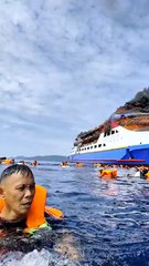 KM Barcelona V Ferry Fire: 280 Trapped as Ship Burns in Open Sea | Indonesia Maritime Tragedy