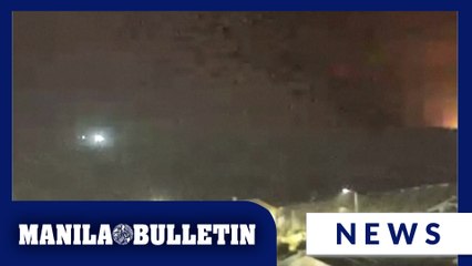 Multiple blasts seen in the direction of Deir al-Balah in central Gaza