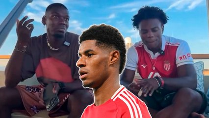 Pogba opina sobre el fichaje de Rashford por el Barcelona en pleno Stream de Speed