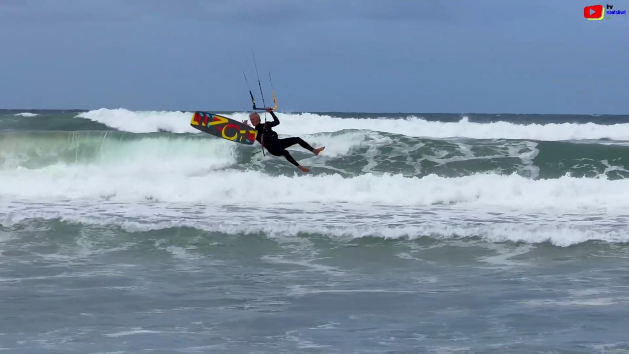 Montalivet  | Kitesurf à cinq minutes des Naturistes | Montalivet Surf TV