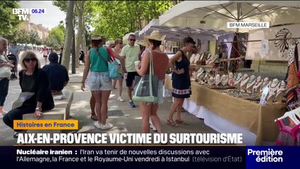 Touriscore: la ville d'Aix-en-Provence de plus en plus exposée au surtourisme