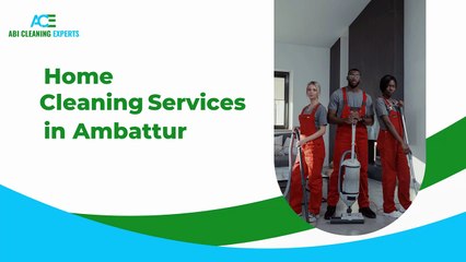 Home Cleaning Services in Ambattur