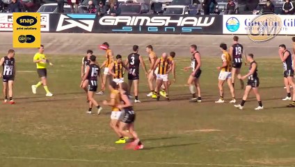 Alex Federico nails the Pies' first major