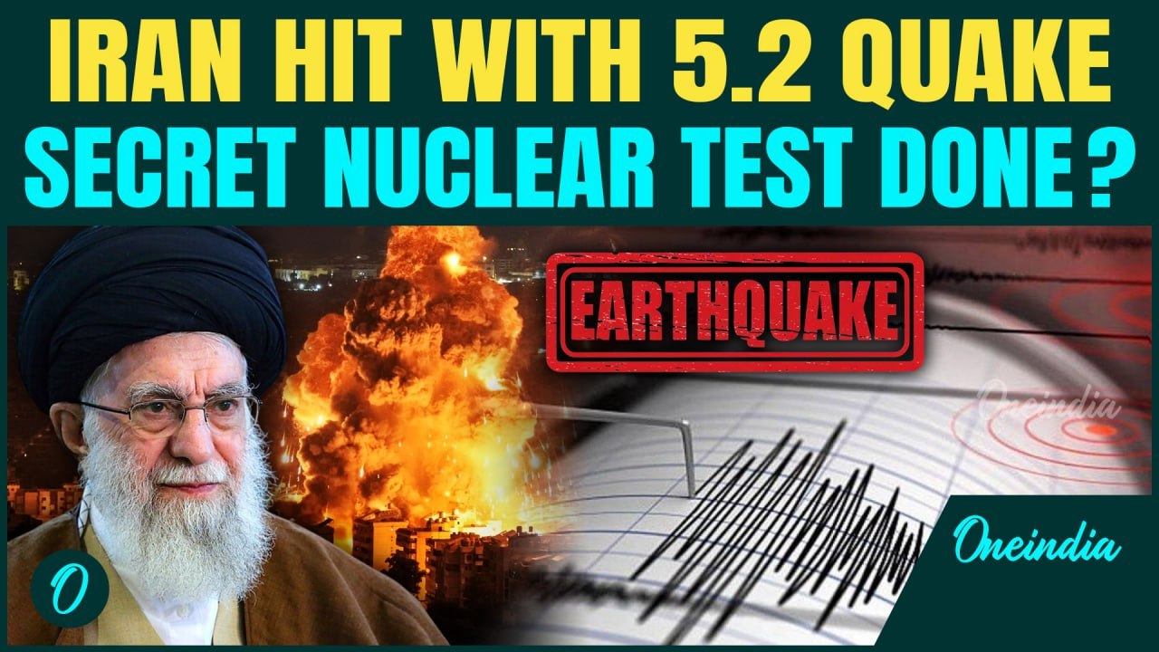 Iran SHAKEN:  5.2 Earthquake HITS Near Iran’s Secret Space Centre | Nuclear Test Rumors RISE Again