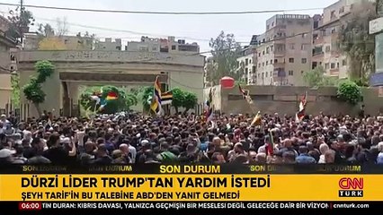 Dürzilerin İsrail'deki lideri, Trump'tan yardım istedi